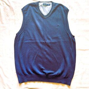 Nautica Sweater Vest  Mens XL Navy